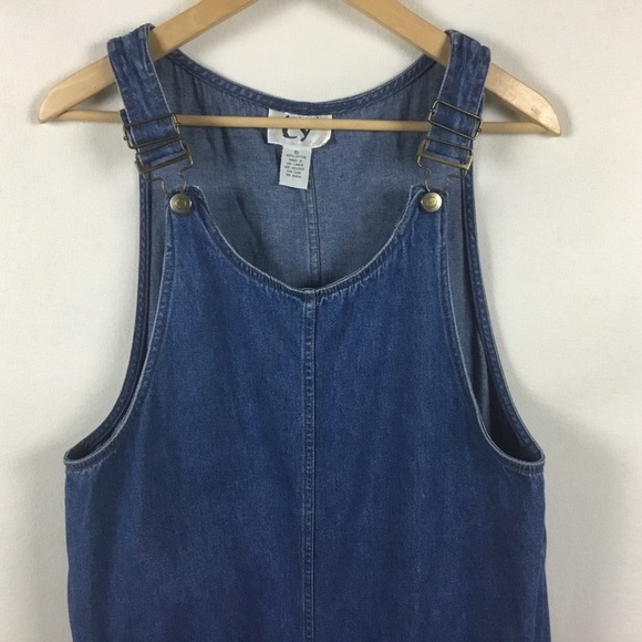 Vintage Original TY2 Denim Maxi Jumper Dress - Picture 3 of 8